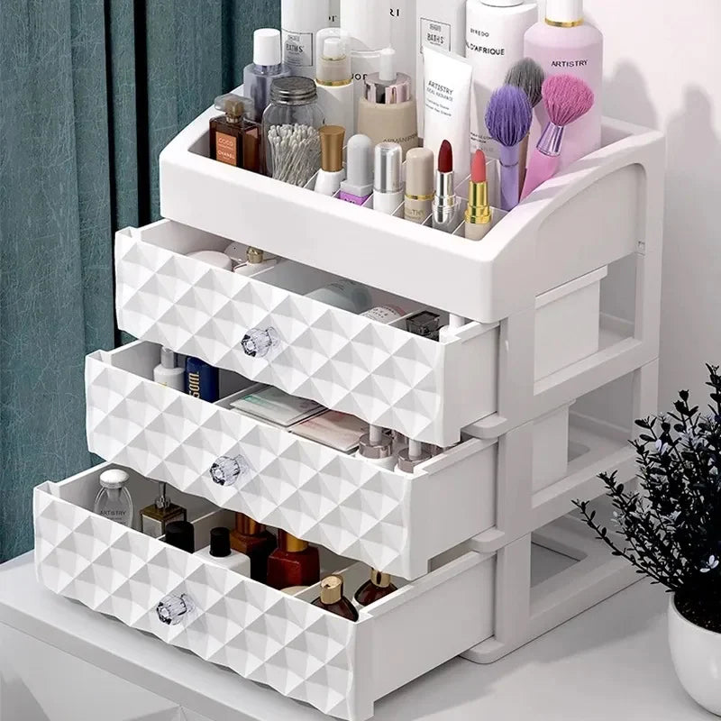 New Diamond Cosmetic & Jewelry Organizer