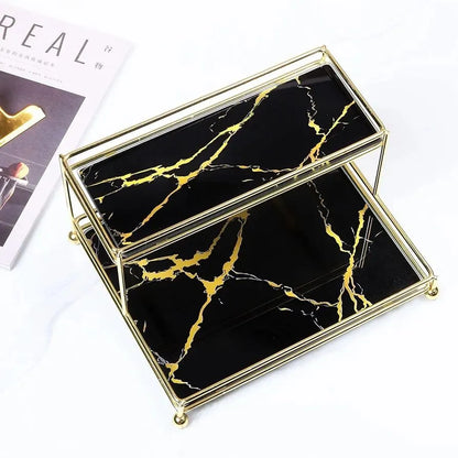 Makeup organizer Shelf 2 tier Double Decker design vanity Makeup organizer